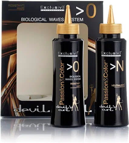 Exclusive devils curl Trwała ondulacja bez amoniaku No.0 włosy naturalne.jpg