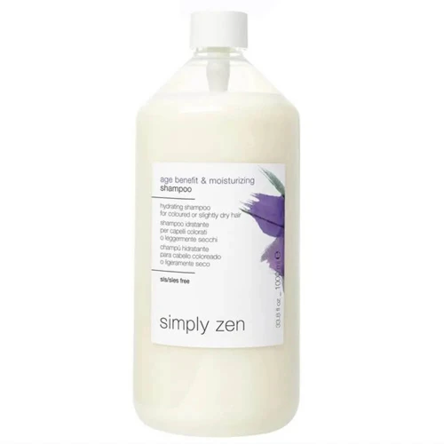 Simply zen age benefit &amp; moisture Szampon nawilżający 1000ml.jpg