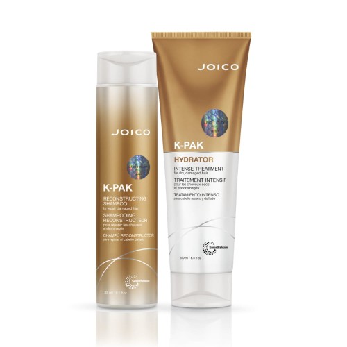 Joico k-pak Zestaw szampon rekonstrukcja 300ml hydrator 250ml
