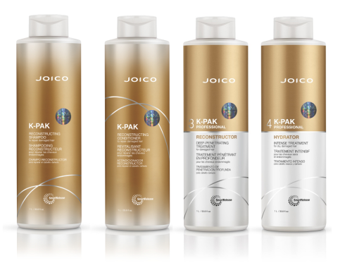 Joico k-pak Zestaw odbudowa szampon 1000ml odżywka 1000ml deep 1000ml hydrator 1000ml