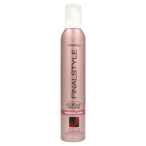 Montibello finalstyle Pianka do włosów kolor mahoniowy 320ml