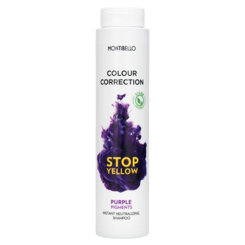 Montibello stop yellow Fioletowy szampon do blondu 300ml