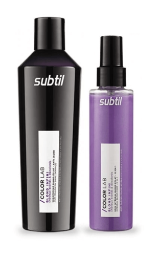 Subtil Blond Infini - szampon do włosów blond 300ml + odżywka 150 ml zestaw do włosów blond
