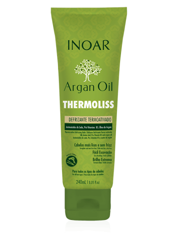 INOAR Argan Oil Thermoliss- wygładzający balsam termoaktywny 240ml
