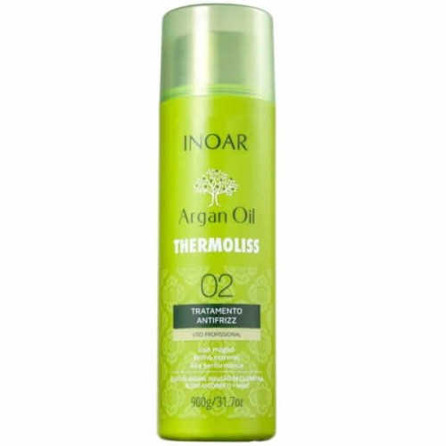 INOAR Argan Oil Thermoliss- keratyna dla niesfornych włosów 900ml