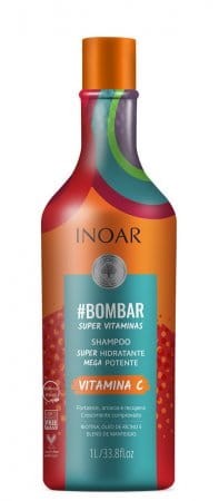 INOAR Bombar- szampon regenerujący do włosów z witaminą C 1000ml