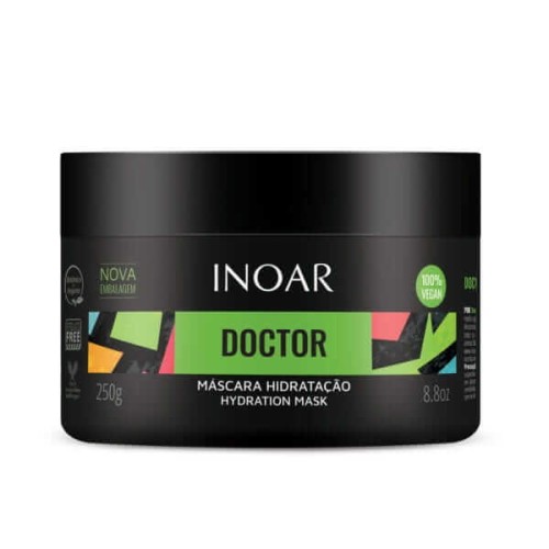 Inoar doctor hydration mask- maska nawilżająca po keratynowym prostowaniu 250g