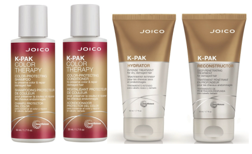 Joico color therapy Zestaw szampon 50ml odżywka 50ml deep 50ml hydrator 50ml