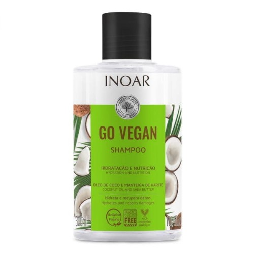inoar go vegan- szampon nawilżająco-odżywczy 300ml