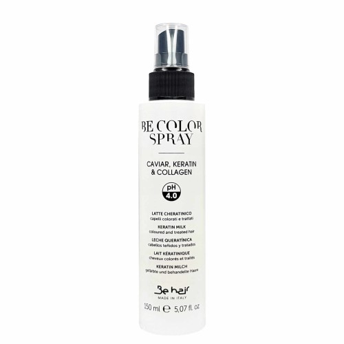 Be hair be color spray keratynowy o kwaśnym pH 4.0, do ochrony koloru włosów 150ml