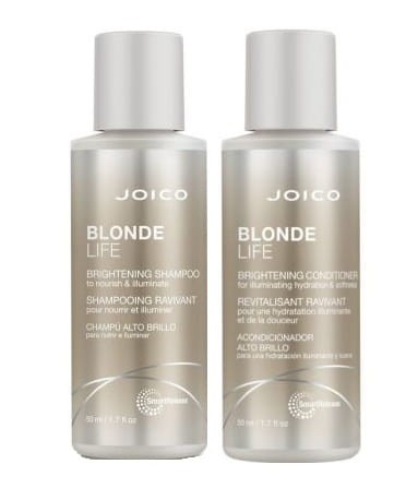 Joico blonde life Zestaw do włosów blond szampon 50ml odżywka 50ml