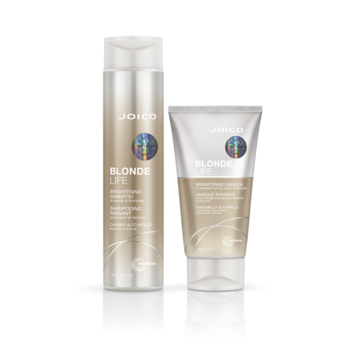 Joico blonde life Zestaw do włosów blond szampon 300ml maska 150ml