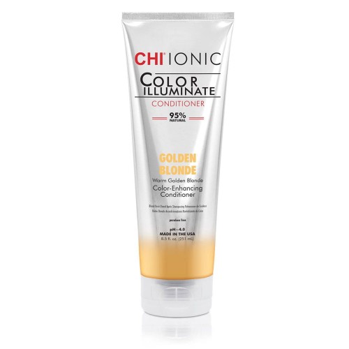Chi ionic color illuminate Odżywka koloryzująca do włosów golden blonde złoty blond 251ml