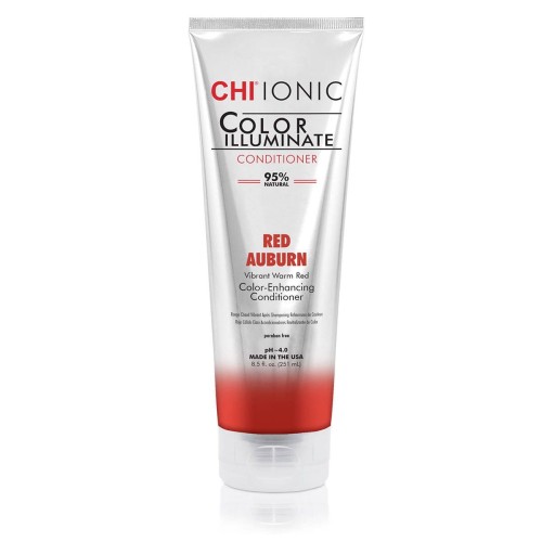 Chi ionic color illuminate Odżywka koloryzująca do włosów red auburn czerwony kasztan 251ml