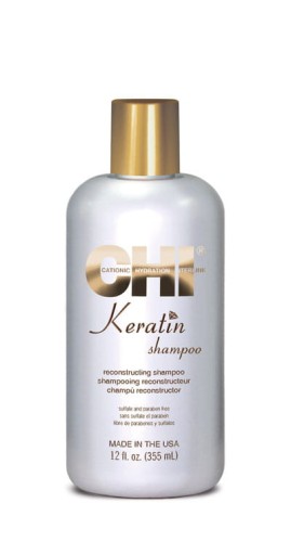 Chi keratin Szampon regenerujący do włosów z keratyną 355ml