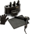 Hot tools curl bar set black Lokówka łamana z wymiennymi końcówkami