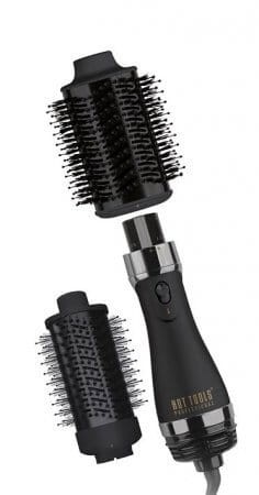 Hot tools black gold volumiser set Szczotko-suszarka do włosów z wymiennymi końcówkami