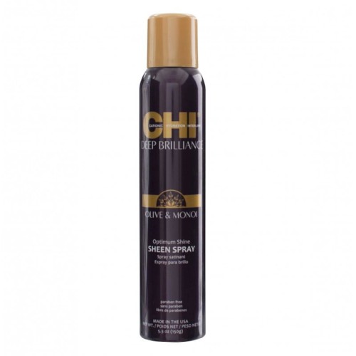 Chi deep brilliance Nabłyszczający lakier do włosów 150g/157ml