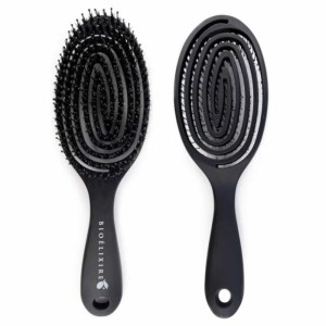 Bioelixire Szczotka rozczesująco-masująca do włosów  włosie dzika