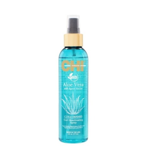 Chi aloe vera Spray odżywiający do włosów kręconych i falowanych 177ml