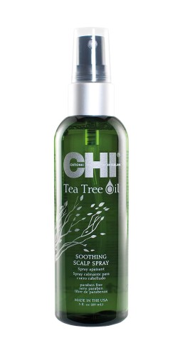 Chi tea tree oil Kojący spray do skóry głowy z olejkiem z drzewa herbacianego 89ml