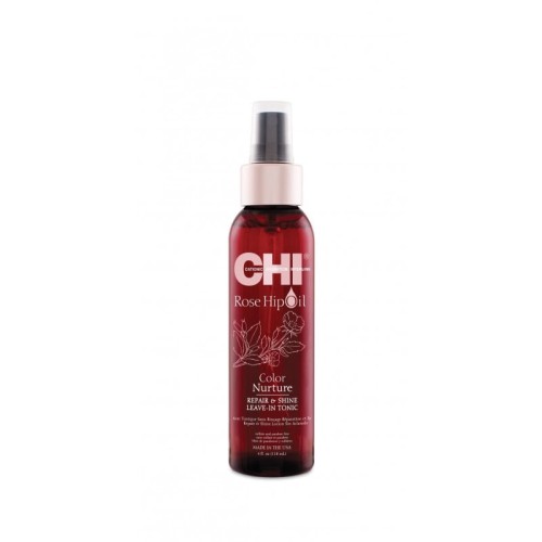 Chi rose hip oil Odżywczy tonik do włosów farbowanych 118ml