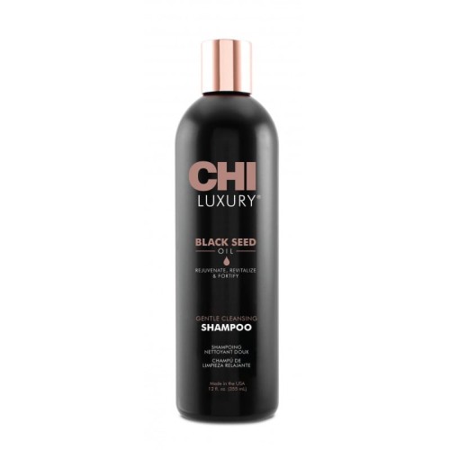 Chi luxury black seed oil Oczyszczający szampon do włosów 355ml