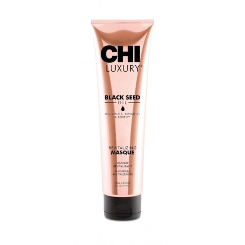 Chi luxury black seed oil Maska do włosów suchych i zniszczonych z olejkiem z czarnuszki 147ml