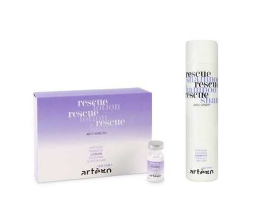 Artego Easy Care T Rescue Zestaw przeciw wypadaniu włosów Szampon 250ml i ampułki.jpg