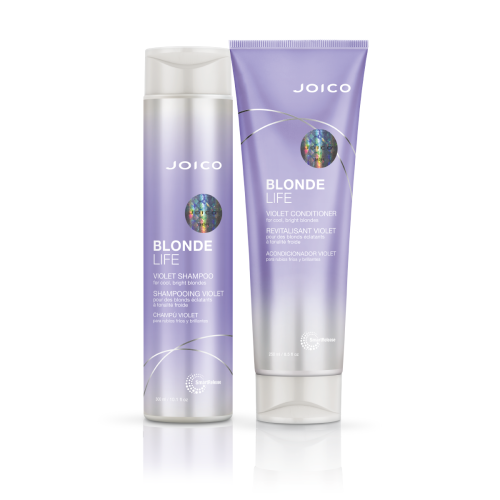 Joico blonde life violet Zestaw do włosów blond szampon 300ml odżywka 250ml