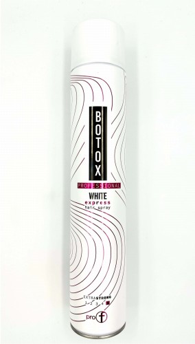 Wats pro-f botox white Bardzo mocny lakier do włosów 750ml