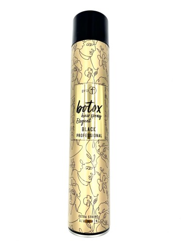 Wats pro-f botox black elegant Mocny lakier do włosów 750ml