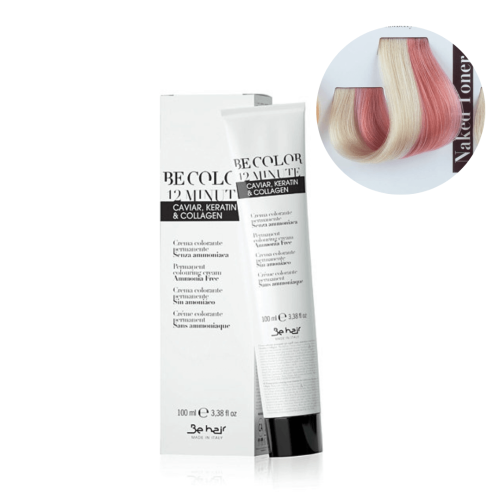 Be hair be color 12 minute Farba bez amoniaku toner do włosów truskawkowy 100ml (1).png