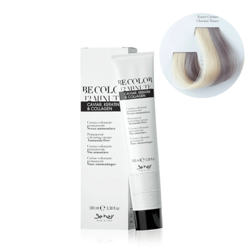 Be hair be color 12 minute Farba bez amoniaku toner do włosów srebrny 100ml (1).png