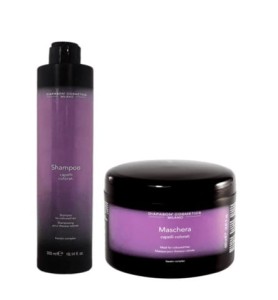 Diapason zestaw do włosów farbowanych Szampon 300ml maska 500ml