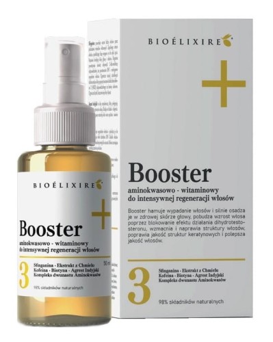 Bioelixire Booster regenerujący do włosów zniszczonych 50ml
