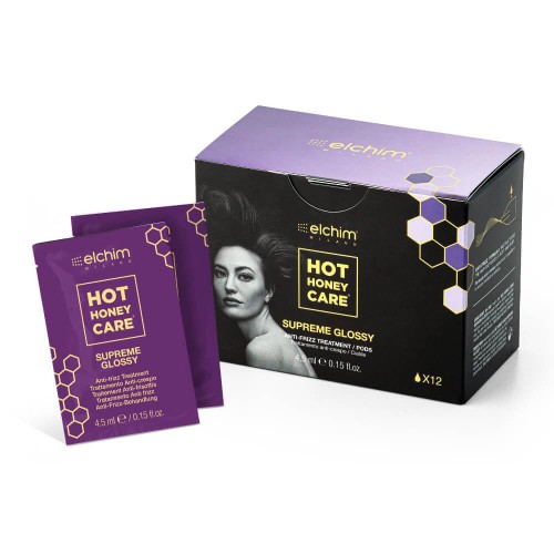 Elchim hot honey care sublime glossy Kapsułki przeciw puszeniu się włosów 12 sztuk