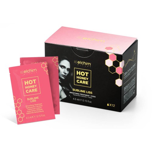 Elchim hot honey care sublime liss Kapsułki wygładzające włosy 12 sztuk