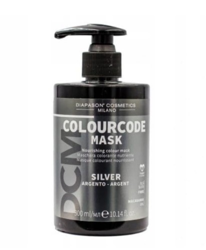 Diapason colour code Maska koloryzująca do włosów srebrna 300ml.jpg