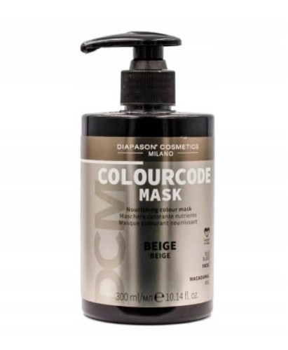 Diapason colour code Maska koloryzująca do włosów beżowa 300ml.jpg