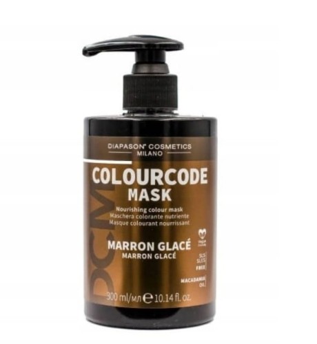 Diapason colour code Maska koloryzująca do włosów kasztan 300ml.jpg