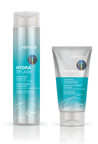 Joico hydrasplash Zestaw nawilżający do włosów cienkich szampon 300ml maska 150ml