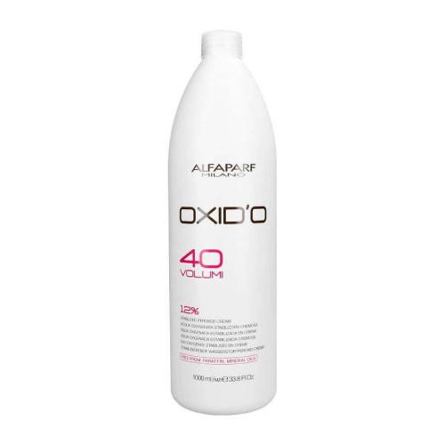 Alfaparf oxid'o 40 vol. Woda utleniona do farb i rozjaśniaczy 12% 1000ml