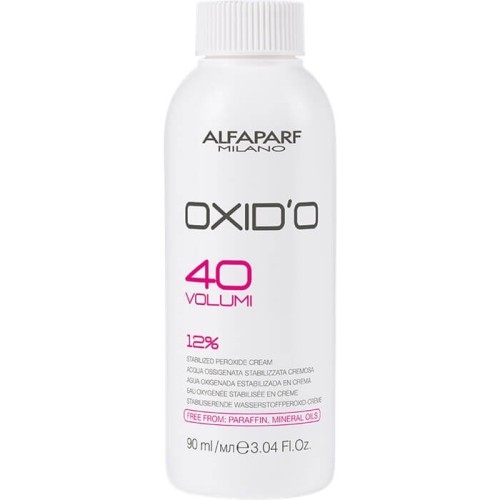 Alfaparf oxid'o 40 vol. Woda utleniona do farb i rozjaśniaczy 12% 90ml