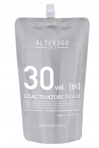 Alter ego 30 vol. Kremowa woda utleniona do farb i rozjaśniaczy 9% 1000ml