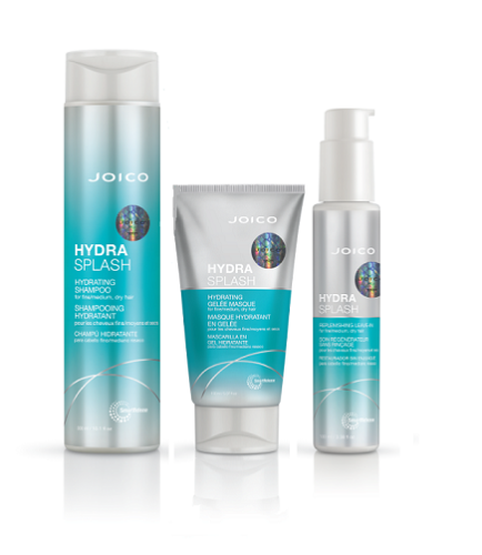 Joico hydrasplash Zestaw nawilżający do włosów cienkich szampon 300ml maska 150ml krem 100ml