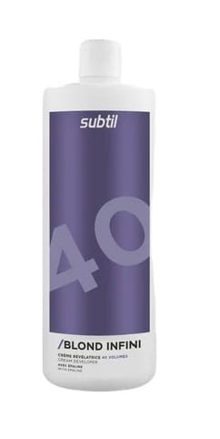 Subtil blond infini 40 vol. Kremowa woda utleniona do farb i rozjaśniaczy 12% 1000ml
