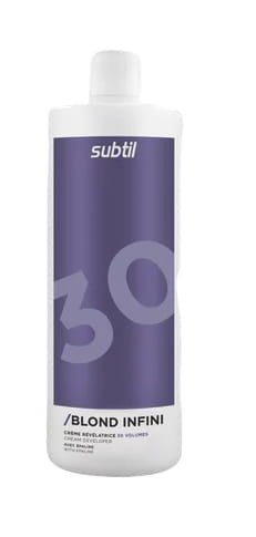 Subtil blond infini 30 vol. Kremowa woda utleniona do farb i rozjaśniaczy 9% 1000ml