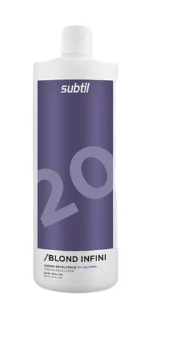 Subtil blond infini 20 vol. Kremowa woda utleniona do farb i rozjaśniaczy 6% 1000ml