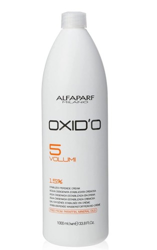 Alfaparf oxid'o 5 vol. Woda utleniona do farb i tonerów 1,5% 1000ml